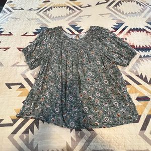 Mason & belle spring blouse 1x